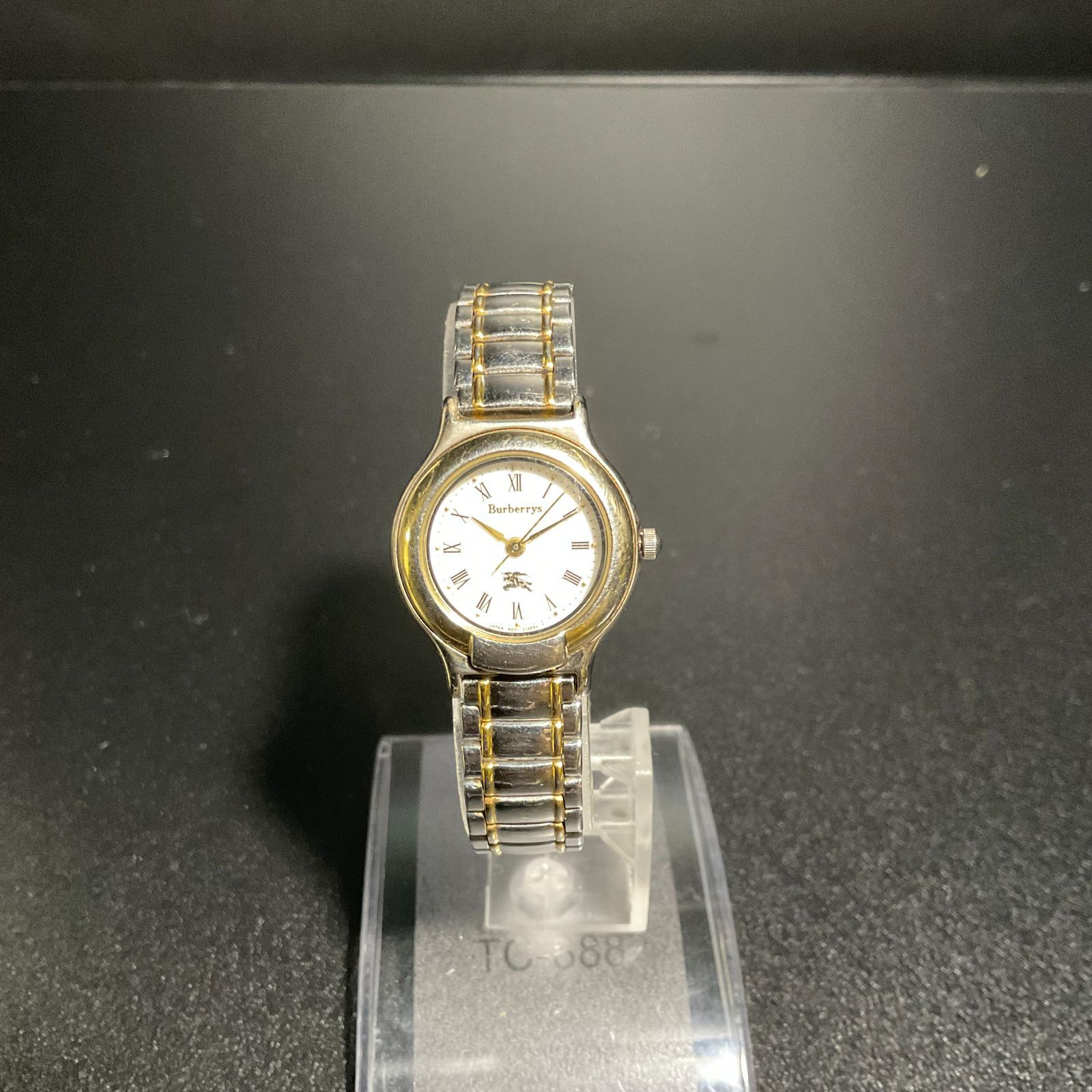 バーバリーズ クォーツ レディース時計 白文字盤 B25100220 MERCADOAVALIA_COM_BR