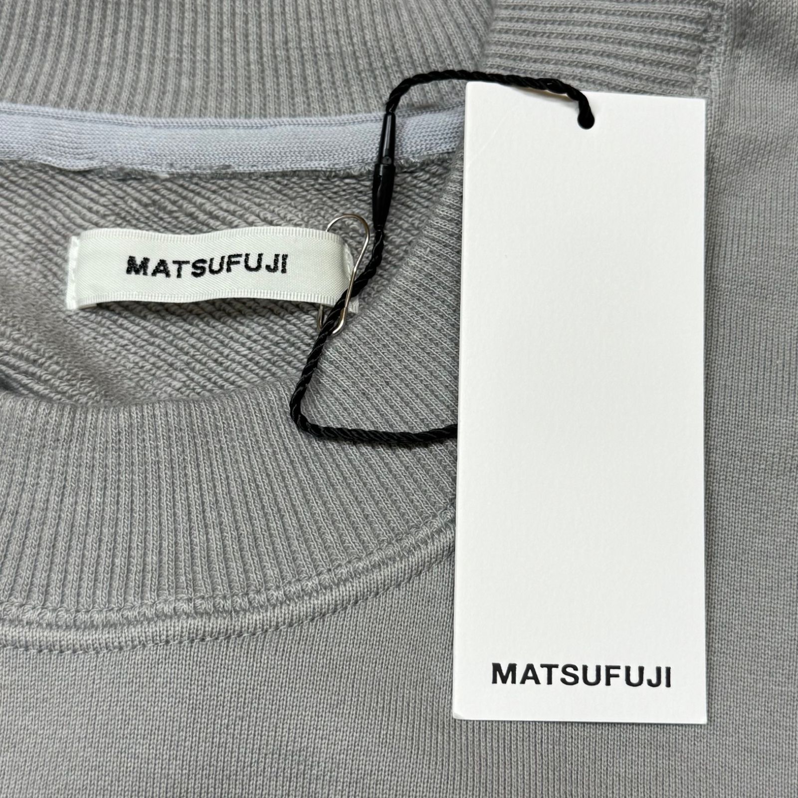 参考上代35200円 未使用 MATSUFUJI Anvil Embroidery Crew Neck Sweat 