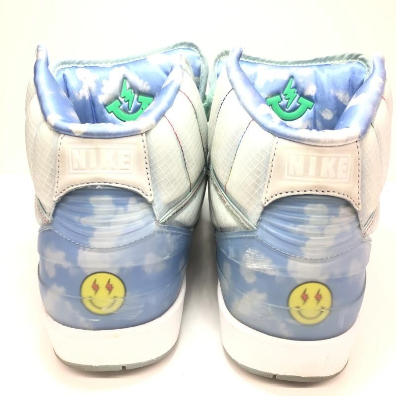 全品送料無料！ J Balvin NIKE AIR JORDAN 2 RETRO SP Celestine Blue White Multi Color 28.5㎝ DQ7691-419 J.バルヴィン 右ライト不良 66