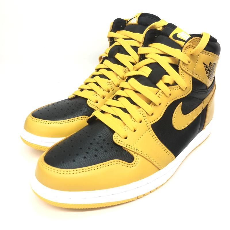 NIKE AIR JORDAN 1 High OG Pollen イエロー 27cm 555088-701 ナイキ エアジョーダン パラン 66