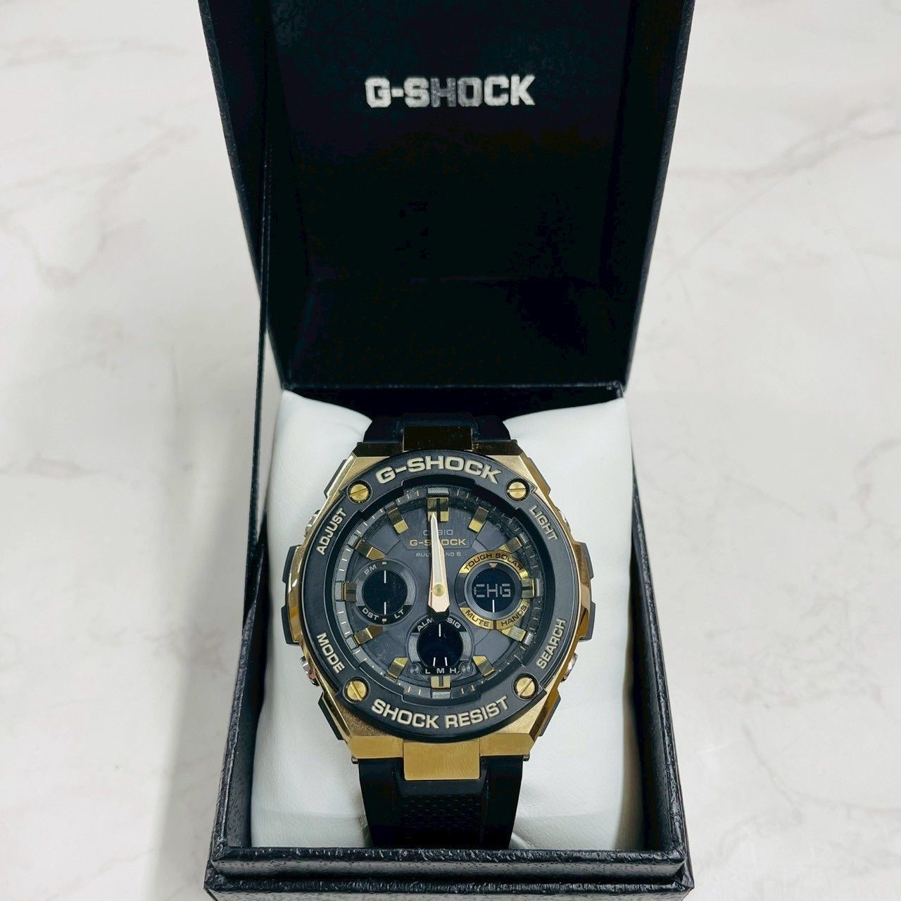 CASIO G-SHOCK GST-W 100 G 電波ソーラー タフソーラー 管理番号 6176