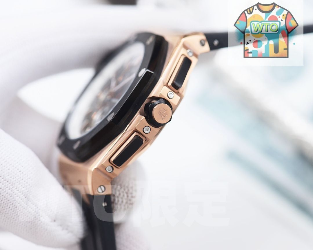 ご 大 です ロイヤルオークオフショアクロノ 44mm ブティック 26405NR.OO.A002CA. 自動巻き| | -WTO店名をご ください