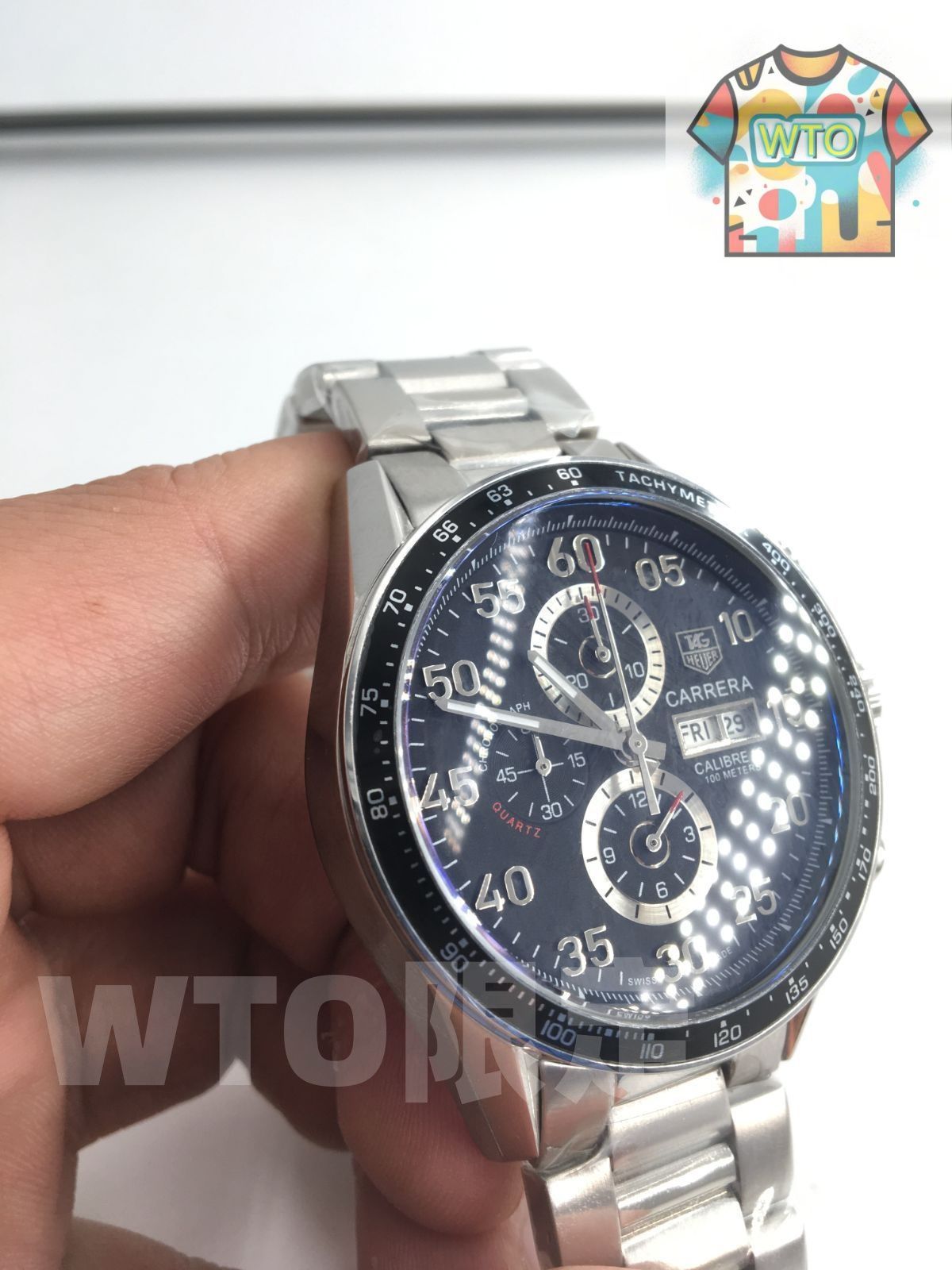 ご 大 です カレラ キャリバー１６ クロノグラフデイデイト CV 2 A 1 R.BA 0799 自動巻き｜WTO通販｜ -WTO店名をご ください-WTO輸入-GBI 12