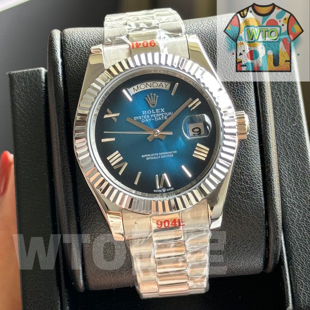 14今すぐ へようこそ! ROLEX です グラデーションブルーの男性用腕時計です17|WTO通販| -WTO店名をご ください-WTO輸入-AQZ07