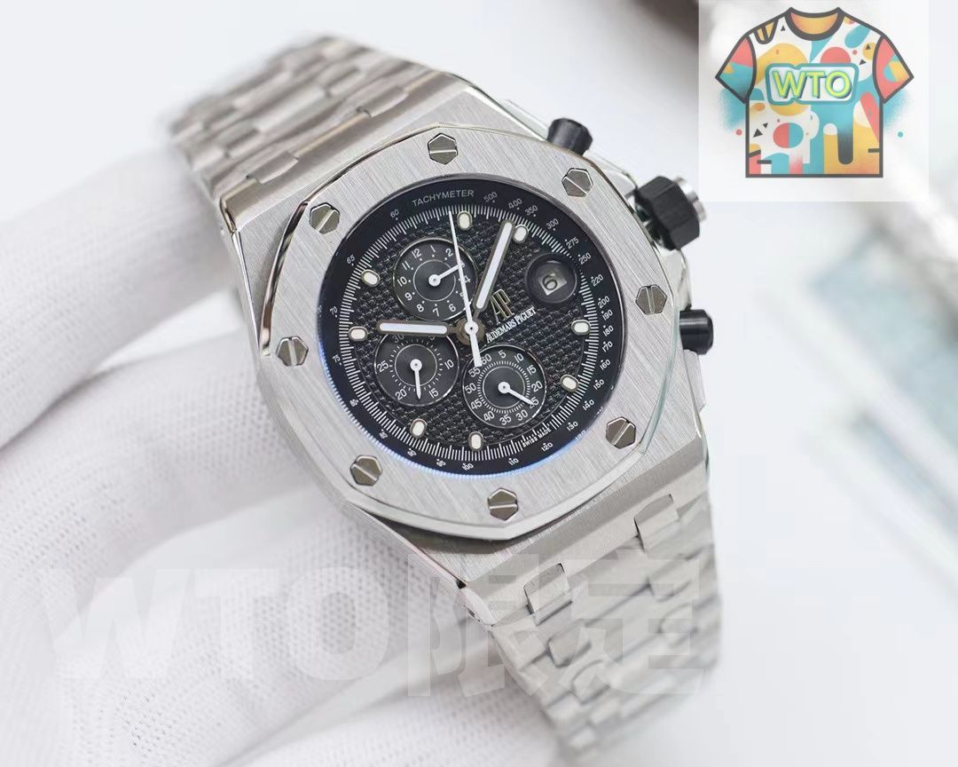  ご 大 です ロイヤルオーク オフショアクロノ 42 mm ブティック 26237 ST OO 1000 自動巻き WTO通販 WTO店名をご ください WTO輸入 SRT 31 自動巻き時計 腕時計(アナログ)
