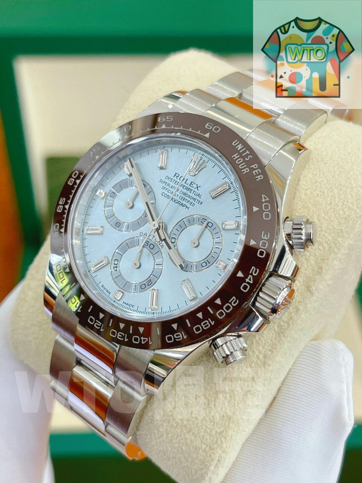  ご 大 です 販売 ロレックス デイトナ アイスブルー 116506 自動巻き WTO通販 WTO店名をご ください WTO輸入 UKD 61 自動巻き時計 腕時計(アナログ)