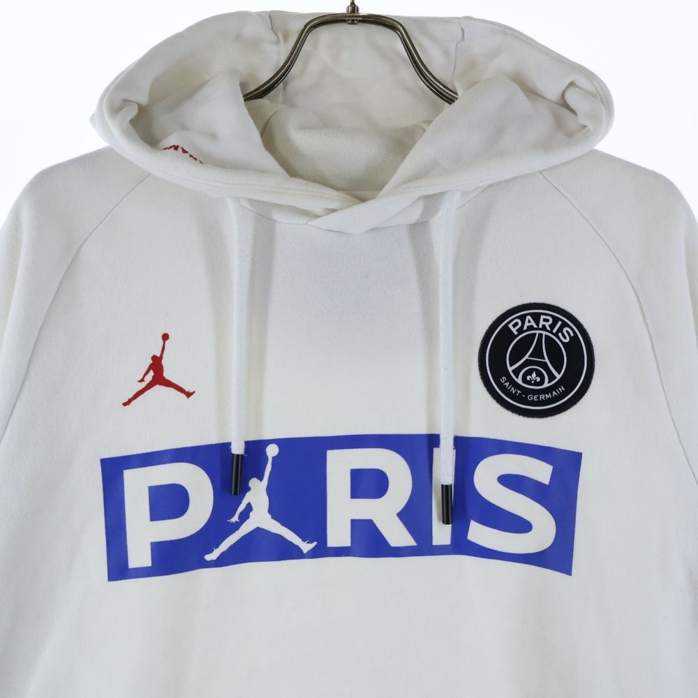 パリ サンジェルマン PSG ジョーダン パーカー 白 ホワイトサッカー