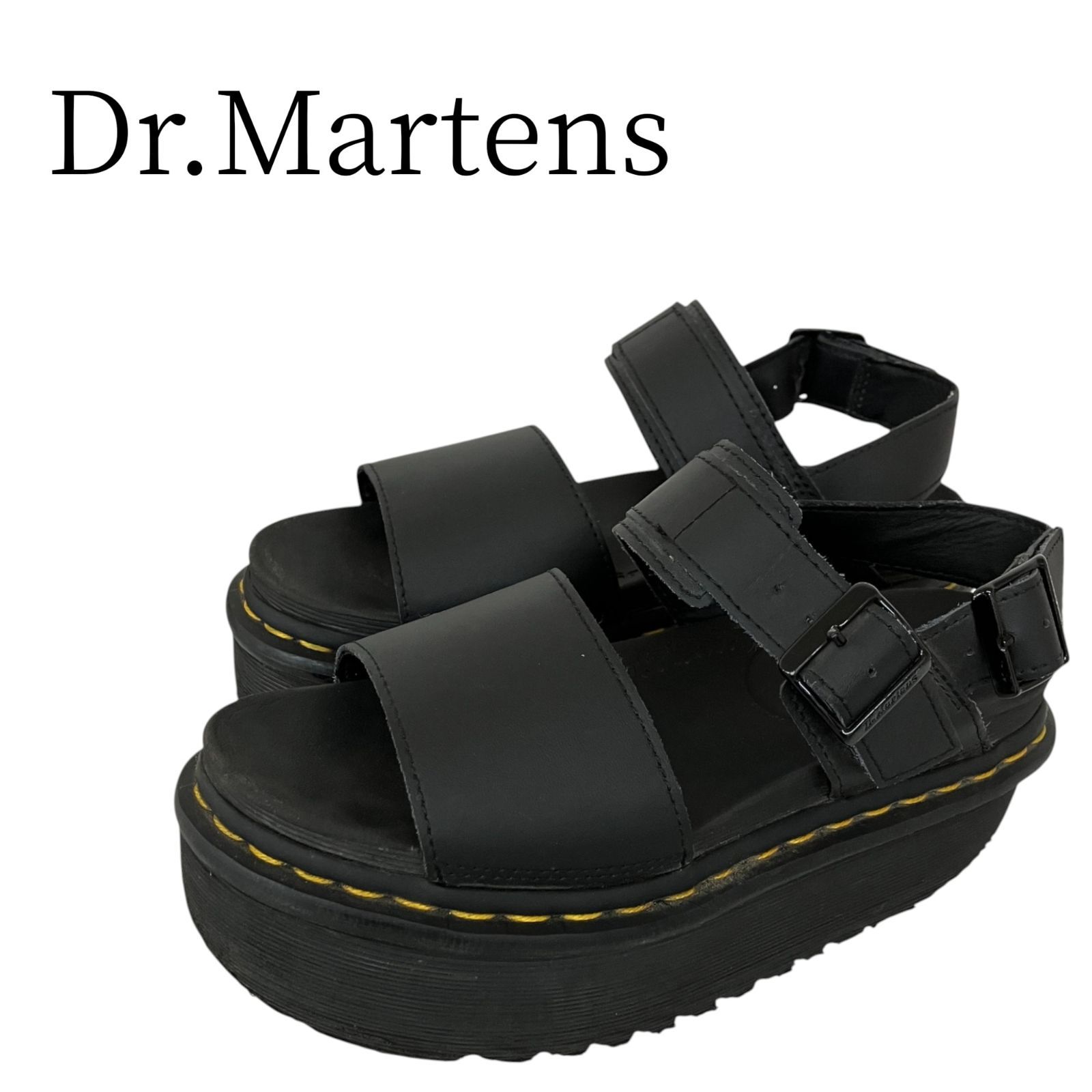 Dr.Martens ドクターマーチン 黒 サンダル