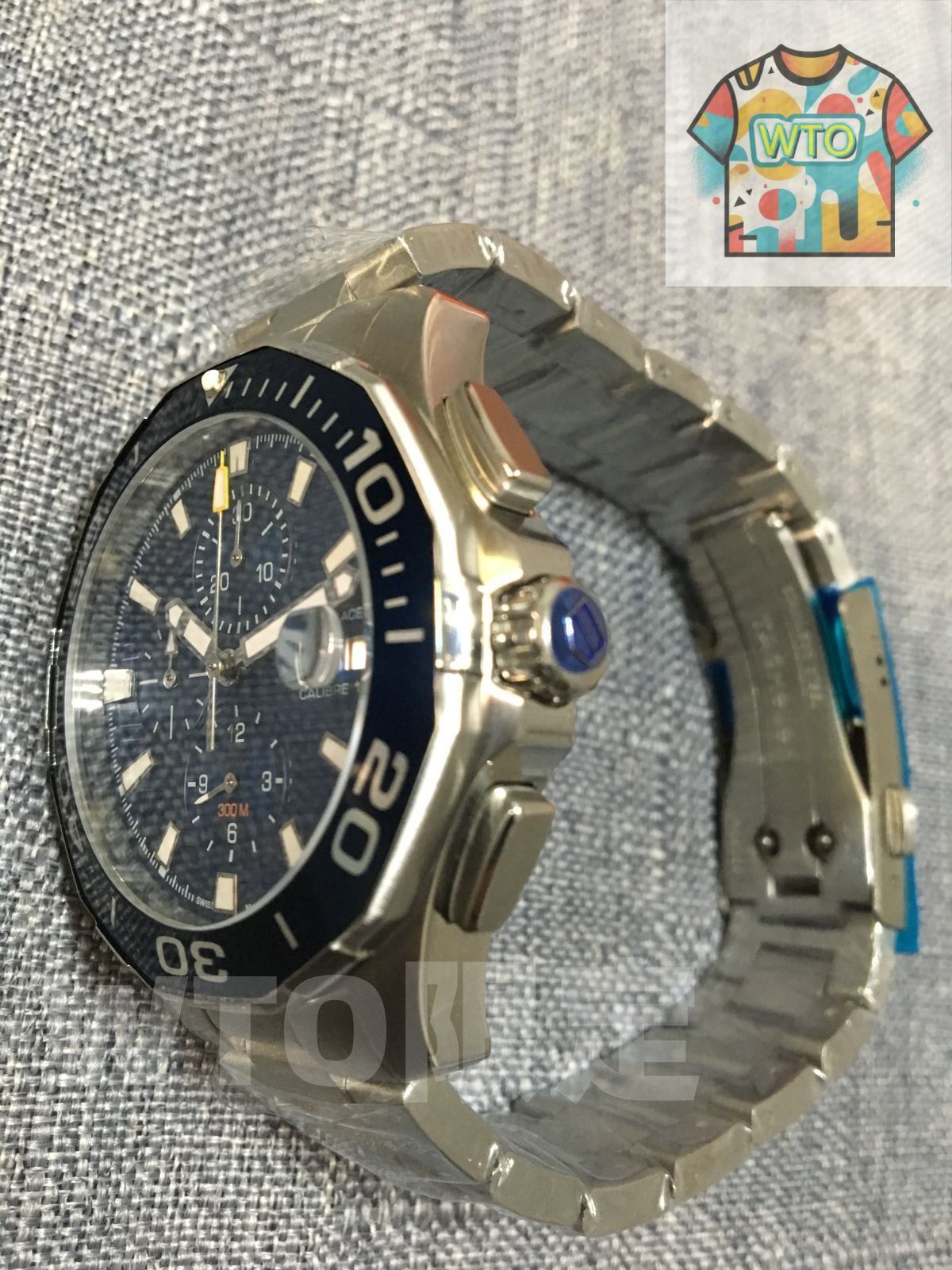  ご 大 です アクアレーサー クロノ キャリバー16 CAY 211 B BA 0927 自動巻き WTO通販 WTO店名をご ください WTO輸入 ZYZ 04 自動巻き時計 腕時計(アナログ)