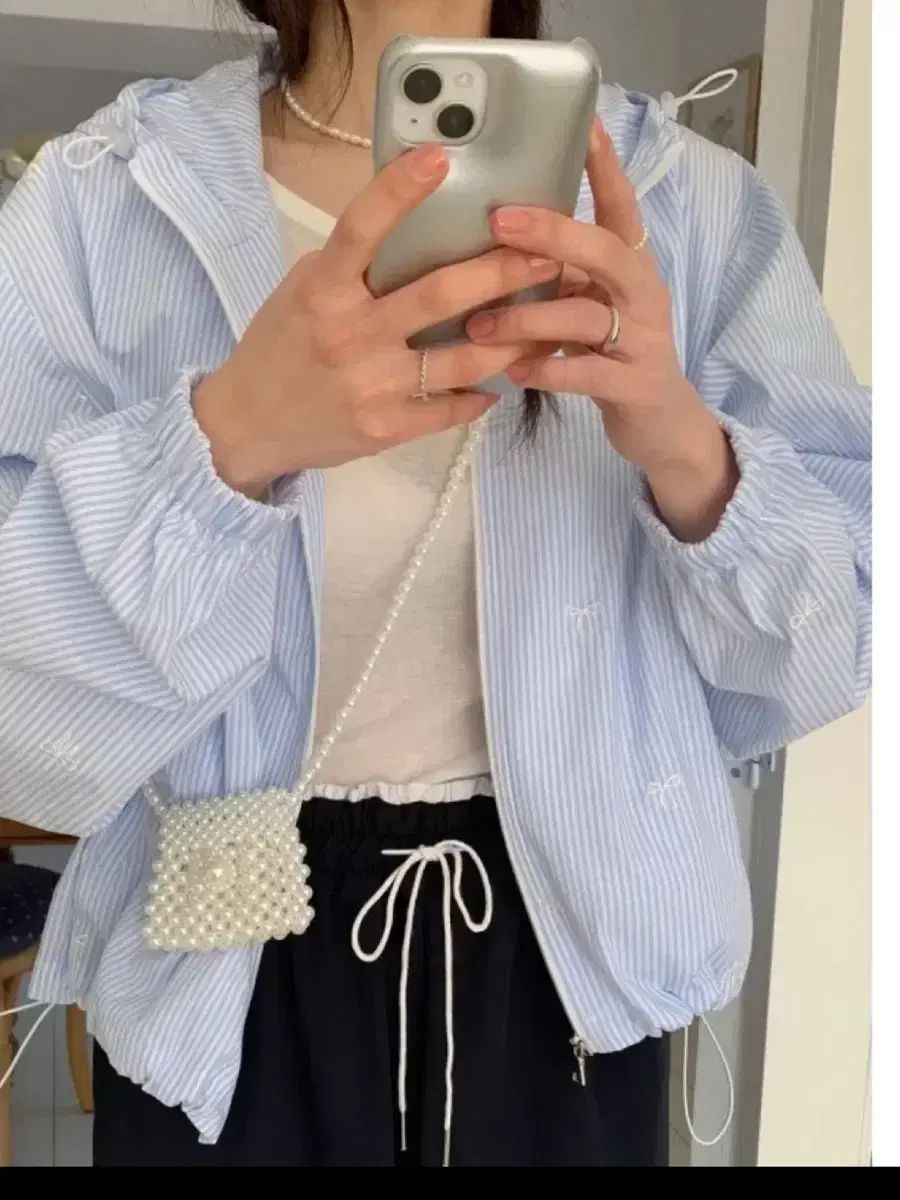 PETER AND WENDY リボン ウィンドブレーカー