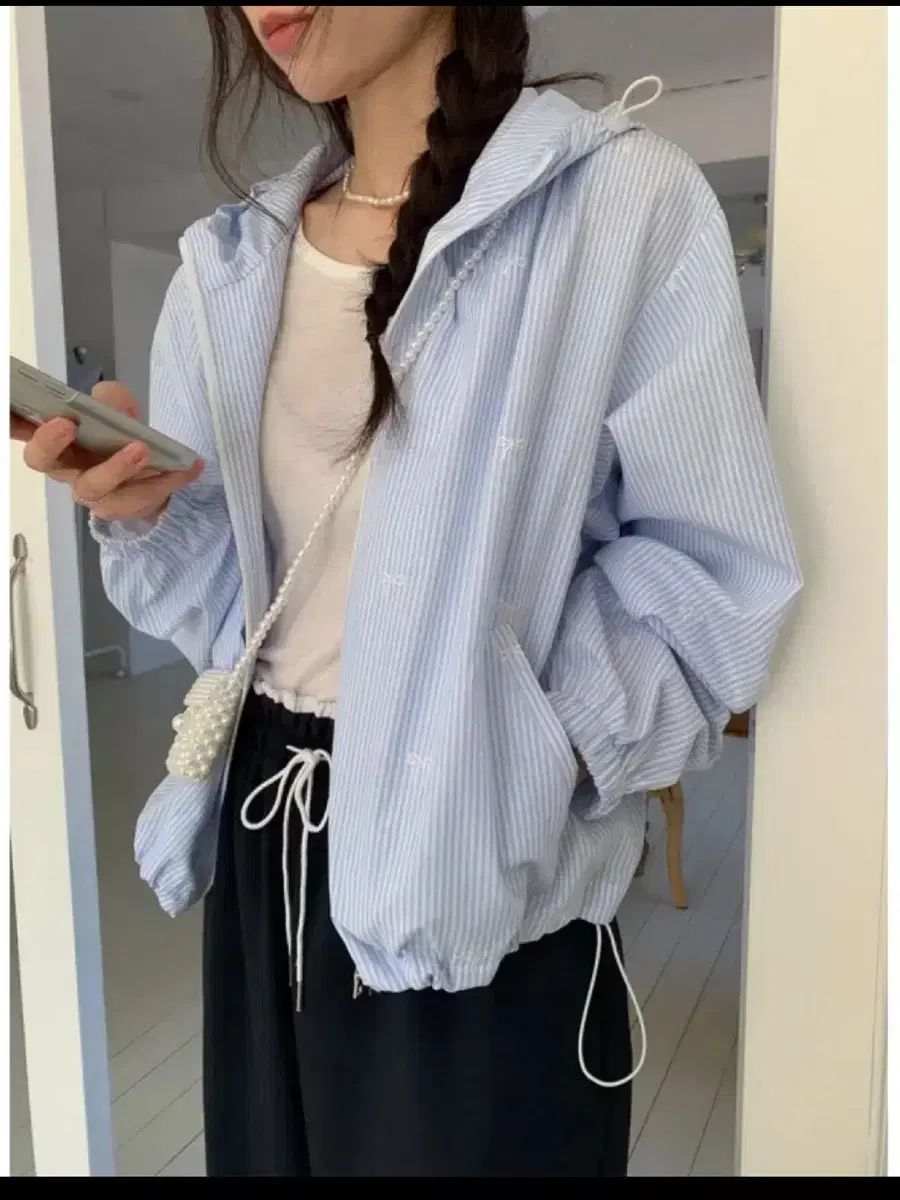 PETER AND WENDY リボン ウィンドブレーカー