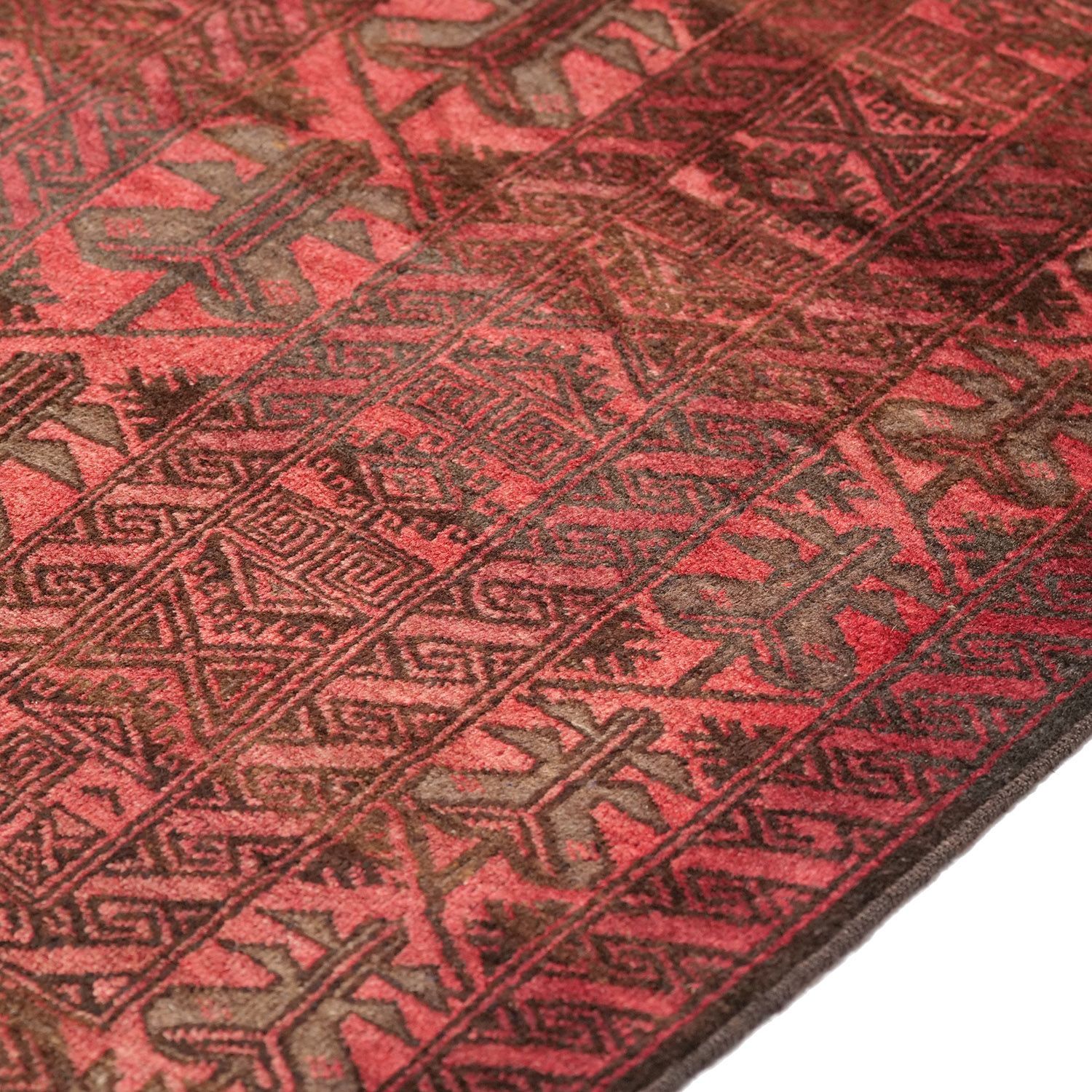 い*す様 アフガニスタン製　ヴィンテージラグ アフガニスタン 1960年代 2030×1150mm セミアンティーク ピクトリアル