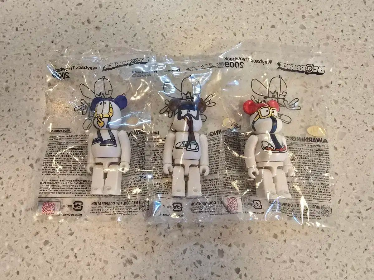 BE RBRICK ベアブリック STUSSY ステューシー 3種