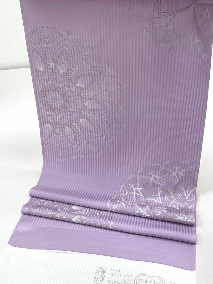 小紋 銀彩 紋意匠 全体柄 菊 グラデーション 正絹 反物 小紋 銀彩 紋意匠 全体柄 菊 グラデーション 正絹 反物 小紋 銀彩 紋