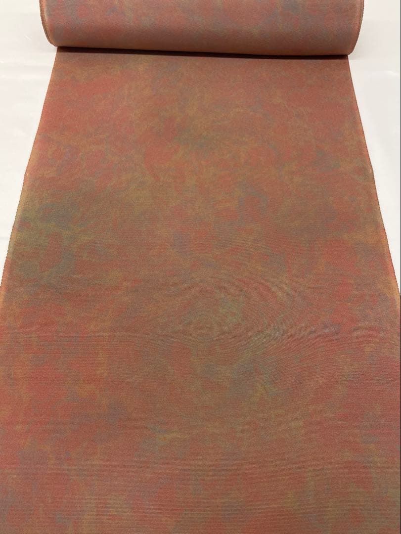 小紋 糊重ね マドレー染 正絹 反物 T 9099