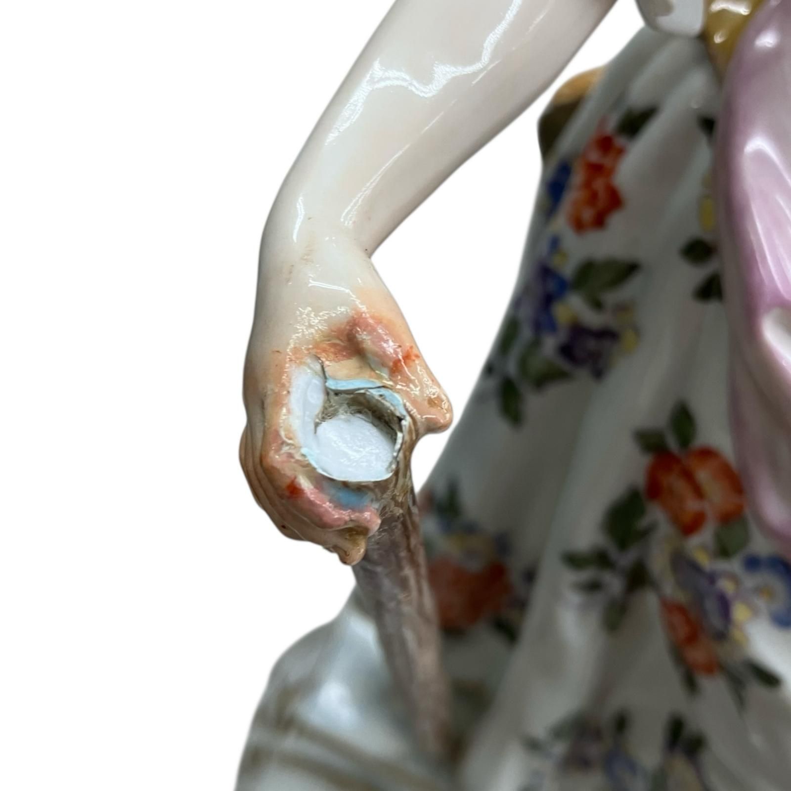 186000 現状品 Meissen マイセン 羊飼いの女性 - メルカリ