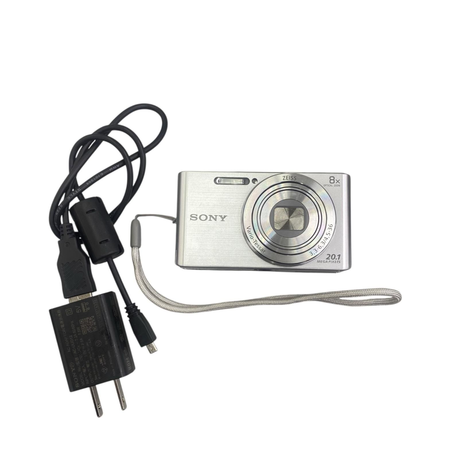 186000 動作 済み SONY ソニー Cyber-shot デジタルカメラ DSC-W830 シルバー