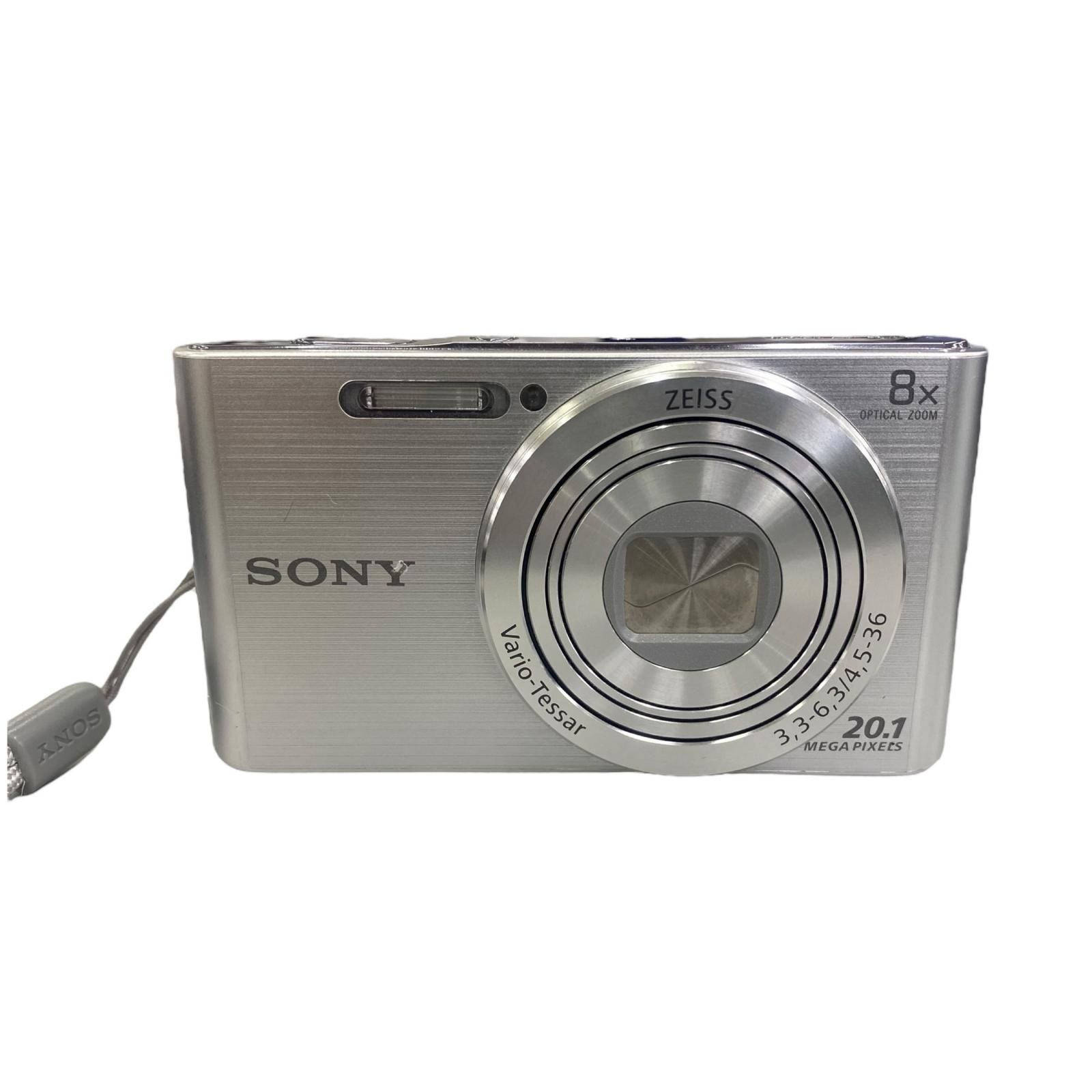 186000 動作 済み SONY ソニー Cyber-shot デジタルカメラ DSC-W830 シルバー