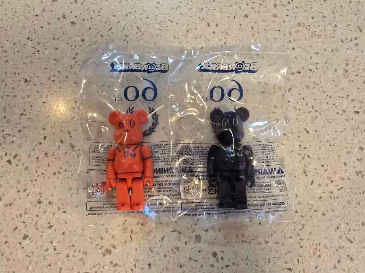 BE RBRICK ベアブリック フレッドペリー 2種