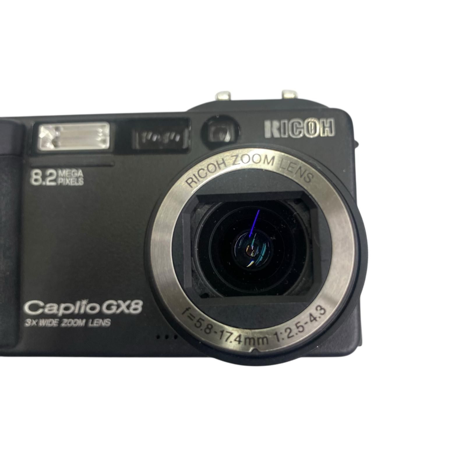 186000 動作確認済み RICOH リコー Caplio GX8 コンパクトカメラ
