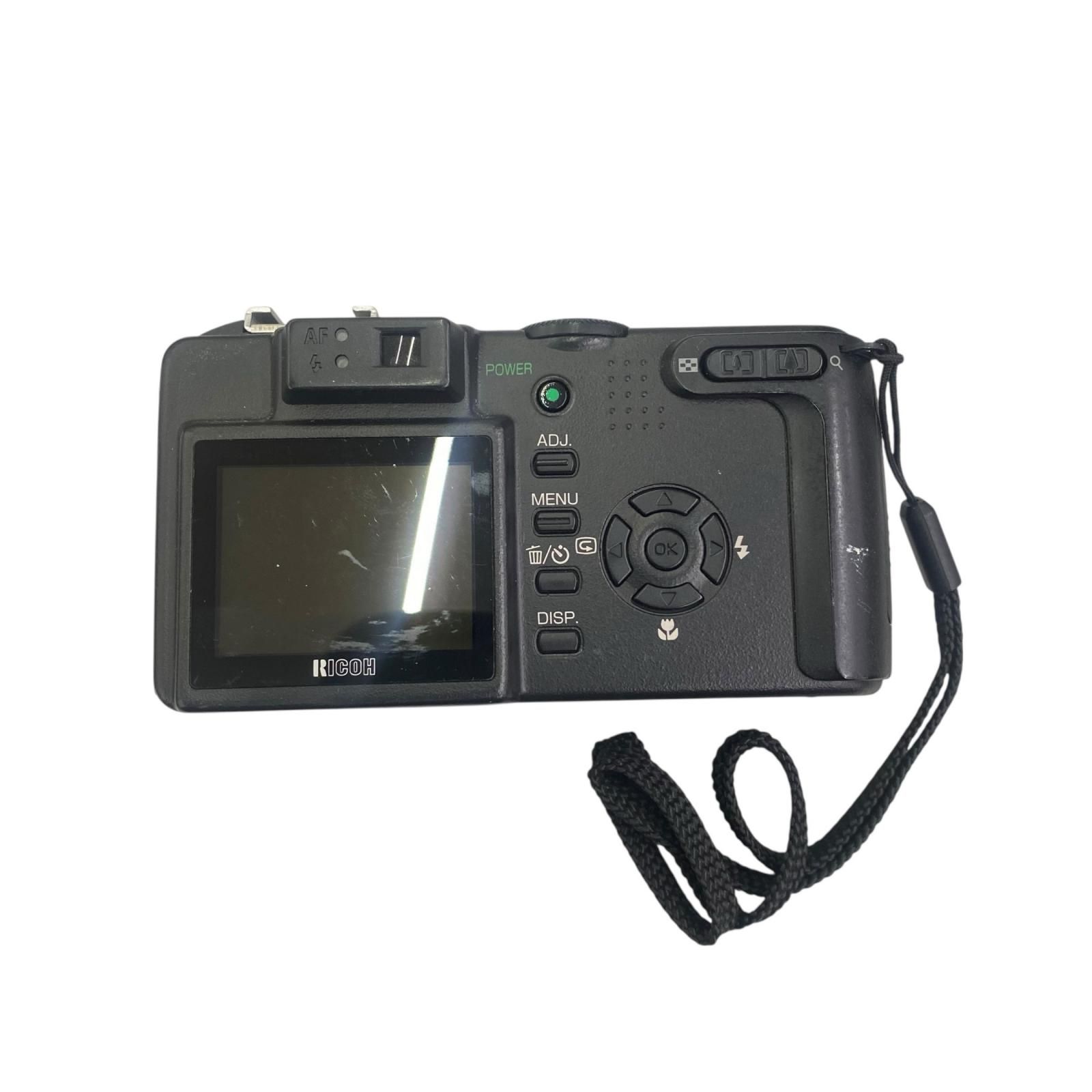 186000 動作 済み RICOH リコー Caplio GX8 コンパクトカメラ ブラック