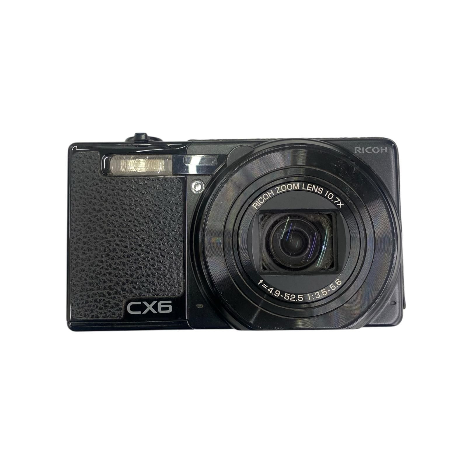 186000 動作未確認 RICOH リコー コンパクトデジタルカメラ CX6