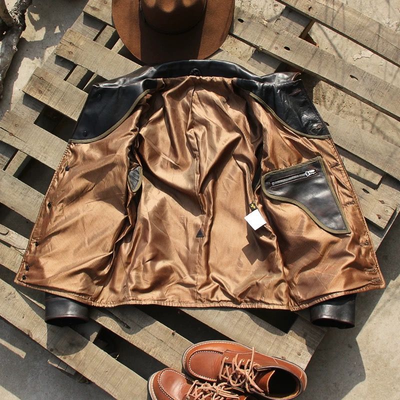 本革レザージャケット メンズ