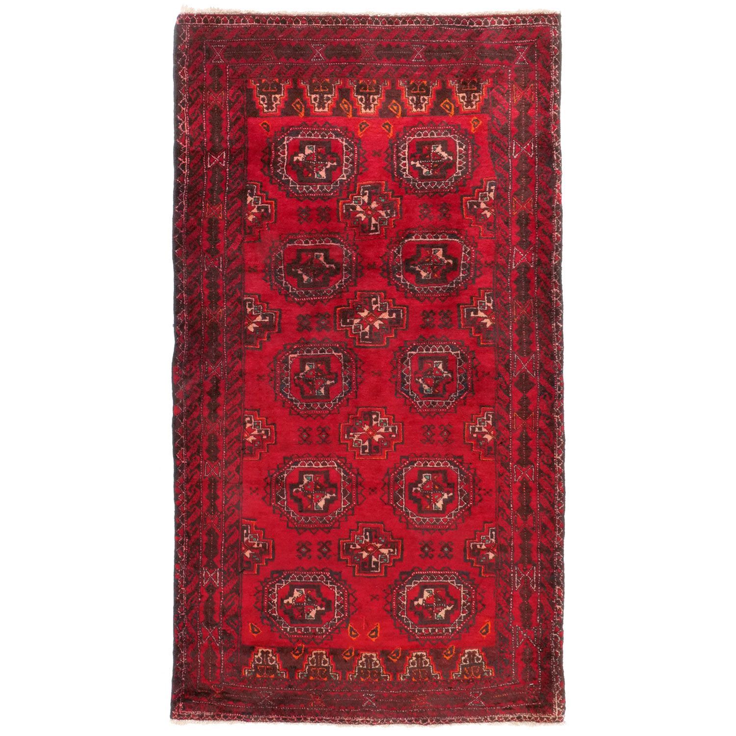 ガーエン 1960年代 1650 960 mm セミアンティーク エルサリギュル ウール 手織り アンティークペルシャ絨毯 ヴィンテー carpet