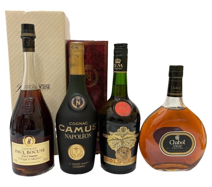 古酒】CAMUS NAPOLÉON他 ブランデー 4本 - メルカリ
