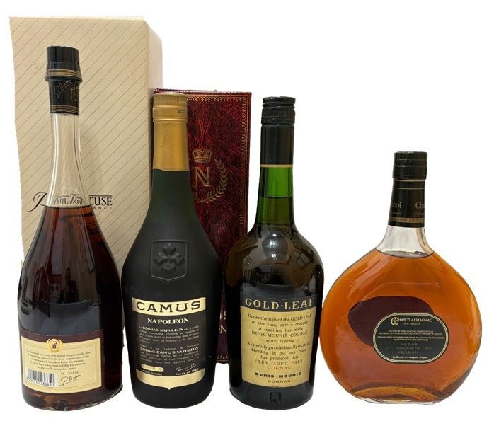 古酒】CAMUS NAPOLÉON他 ブランデー 4本 - メルカリ