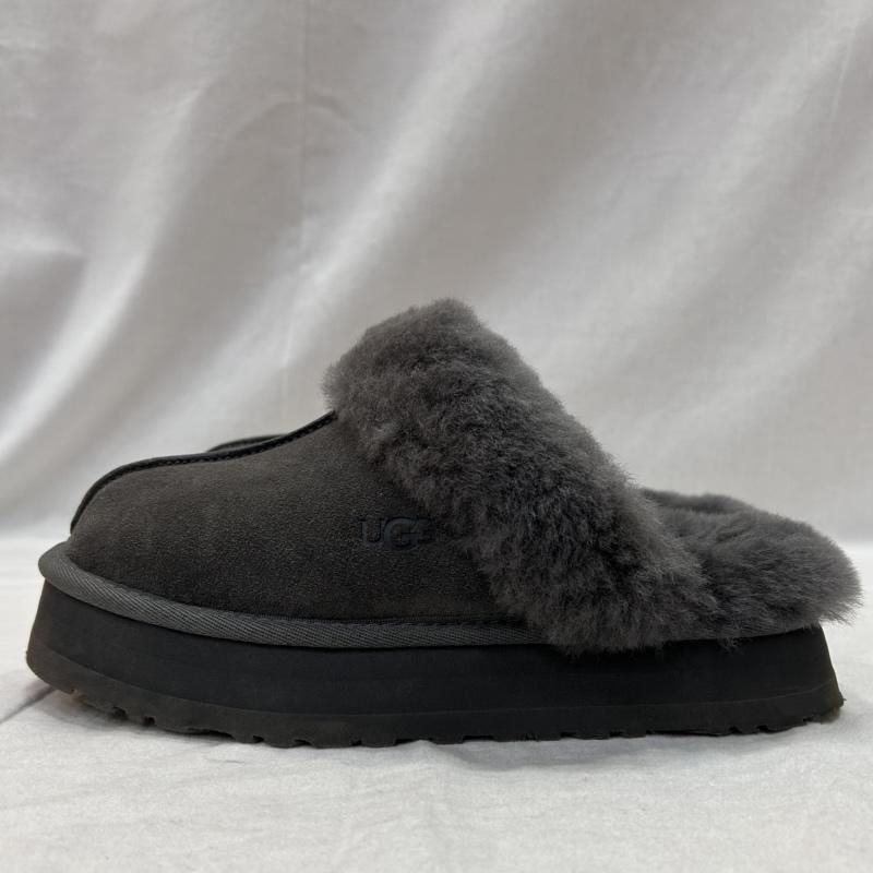  アグ 1122550 WOMENS gray US 7 24 cm スリッポン シープスキン レディース ISItems 古着 サンダル ミュール 靴