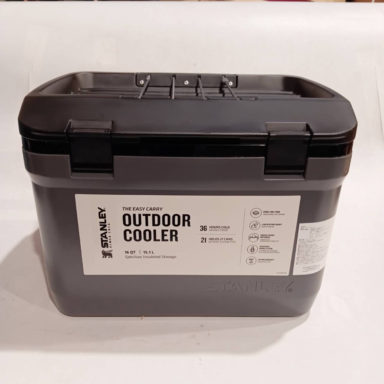 STANLEY スタンレー クーラーボックス 15.1L チャコール