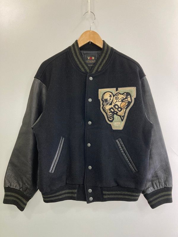 品 VAN ヴァン JW-10506 80S WOOL STUDIUM JACKET ウールスタジアムジャケット アウター 146-251112-ks-41-min
