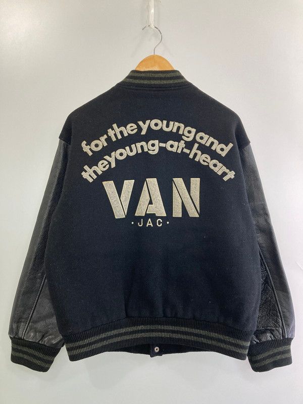 品 VAN ヴァン JW-10506 80S WOOL STUDIUM JACKET ウールスタジアムジャケット アウター 146-251112-ks-41-min