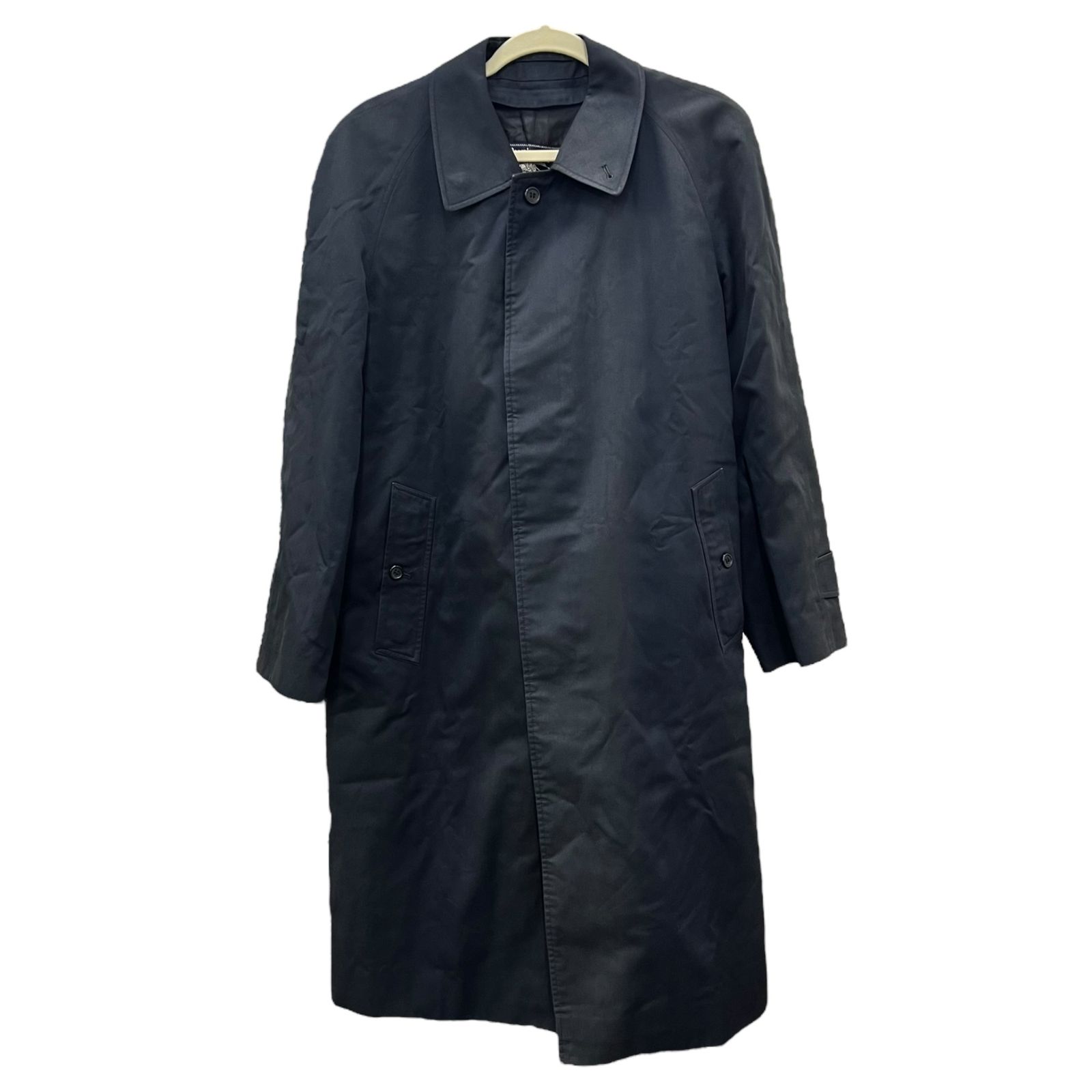 品 Burberrys バーバリー コート ビジネスコート ステン アウター ロング丈 メンズ ネイビー 現状品 tsuHM79099COA