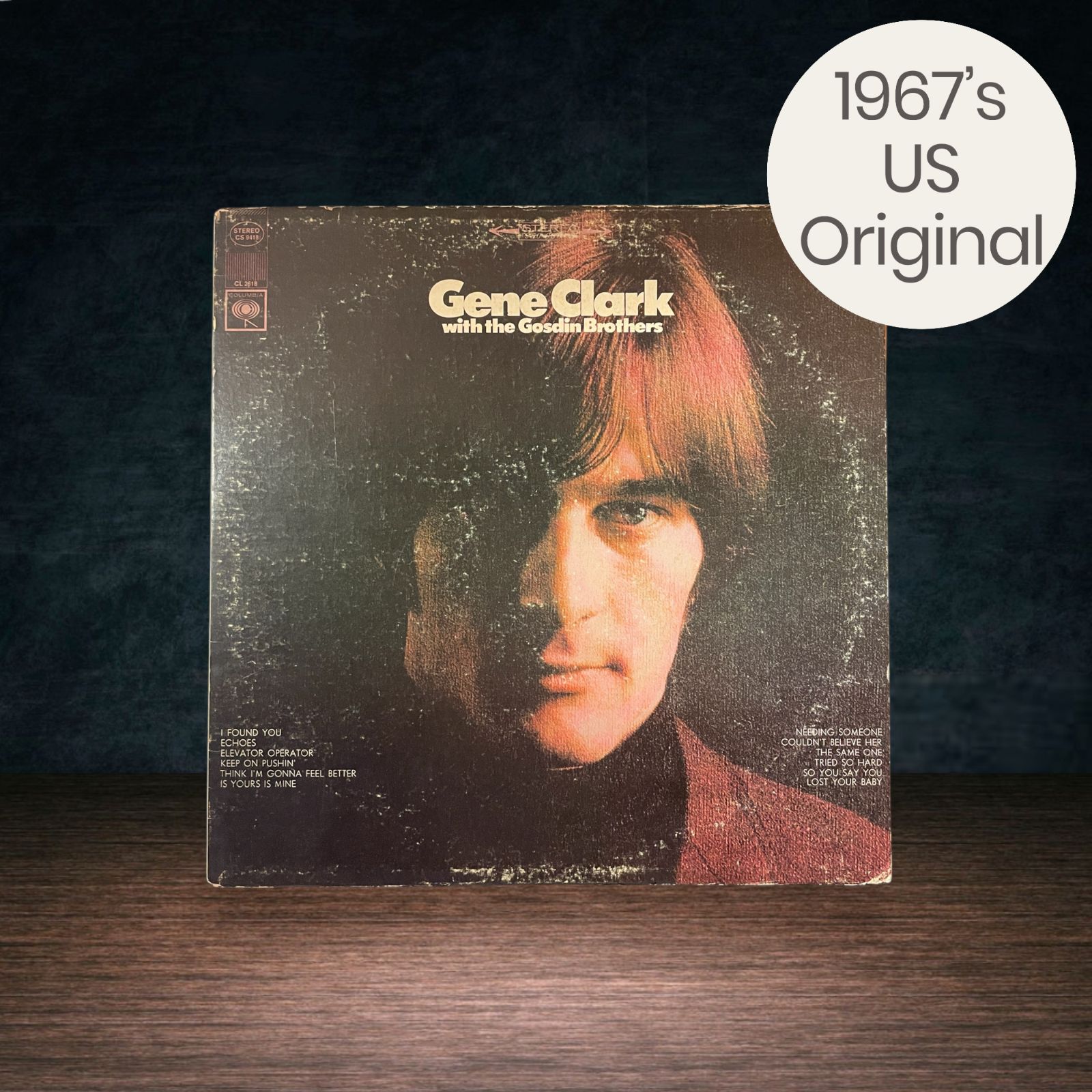 US盤 GENE CLARK WITH THE GOSDIN BROTHERS