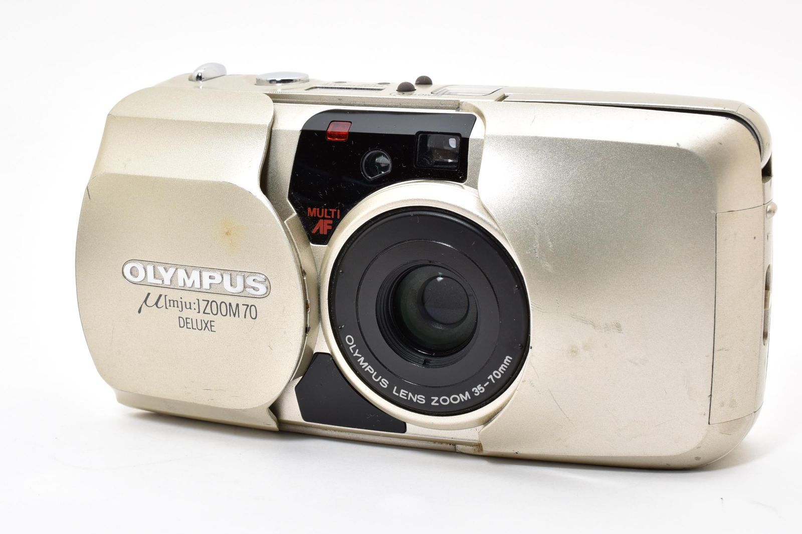 並品 Olympus μ Mju Zoom 70 Deluxe コンパクトフィルムカメラ オリンパス 2662388A