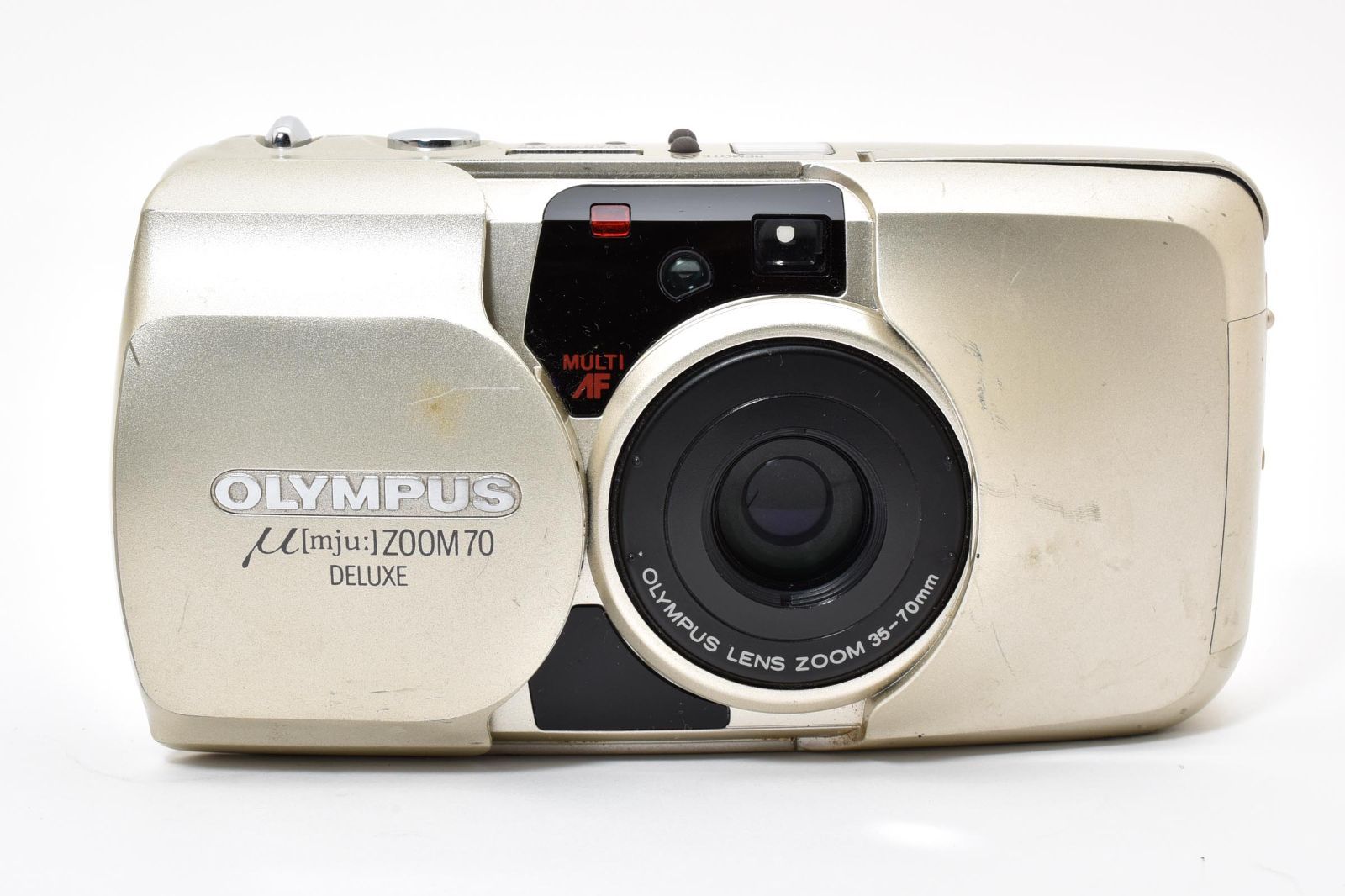 並品 Olympus μ Mju Zoom 70 Deluxe コンパクトフィルムカメラ オリンパス 2662388A