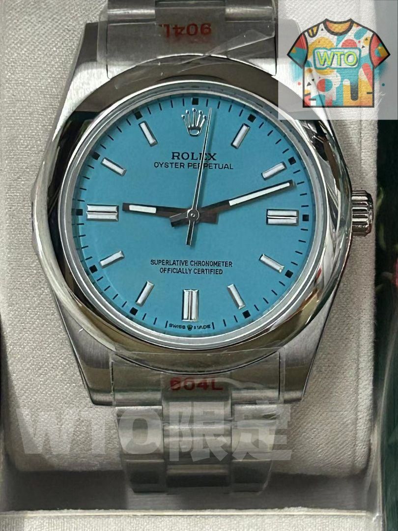 ROLEX Oyster Perpetual ターコイズブルー｜ ｜ -WTO店名をご ください
