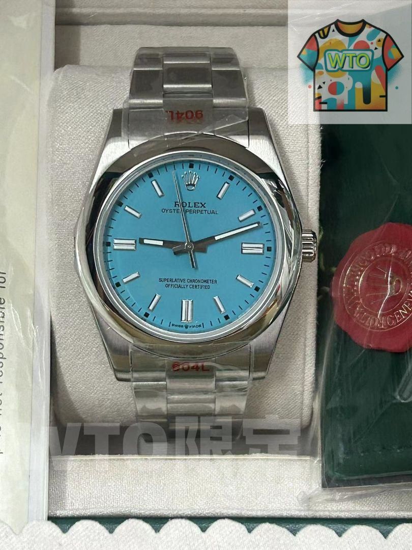 ROLEX Oyster Perpetual ターコイズブルー| | -WTO店名をご ください