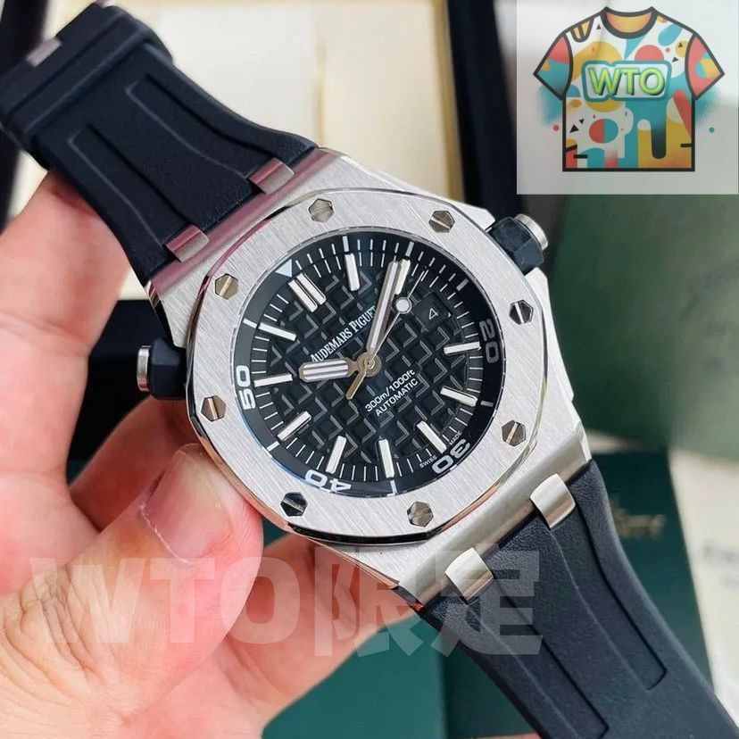 ご 大 です オーデマ ピゲ ロイヤル オーク オフショア ダイバー 裏スケルトン 15710ST.OO.A002CA.01 自動巻き|WTO通販| -WTO店名をご ください-WTO輸入-RQH98