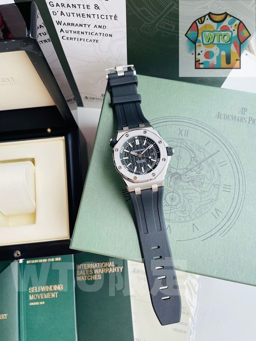 ご 大 です オーデマ ピゲ ロイヤル オーク オフショア ダイバー 裏スケルトン 15710 ST OO A 002 CA 01 自動巻き WTO通販 WTO店名をご ください WTO輸入 TBD 64