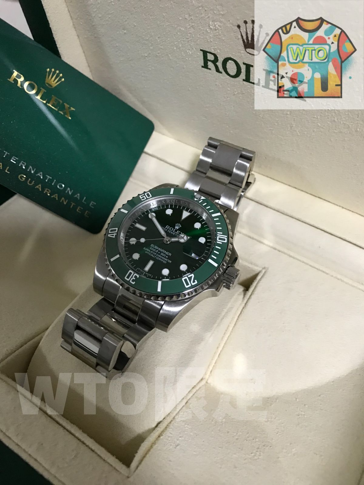 ご 大 です 自動巻き サブマリーナーデイト 116610型番 WTO通販 WTO店名をご ください WTO輸入 HAT 68