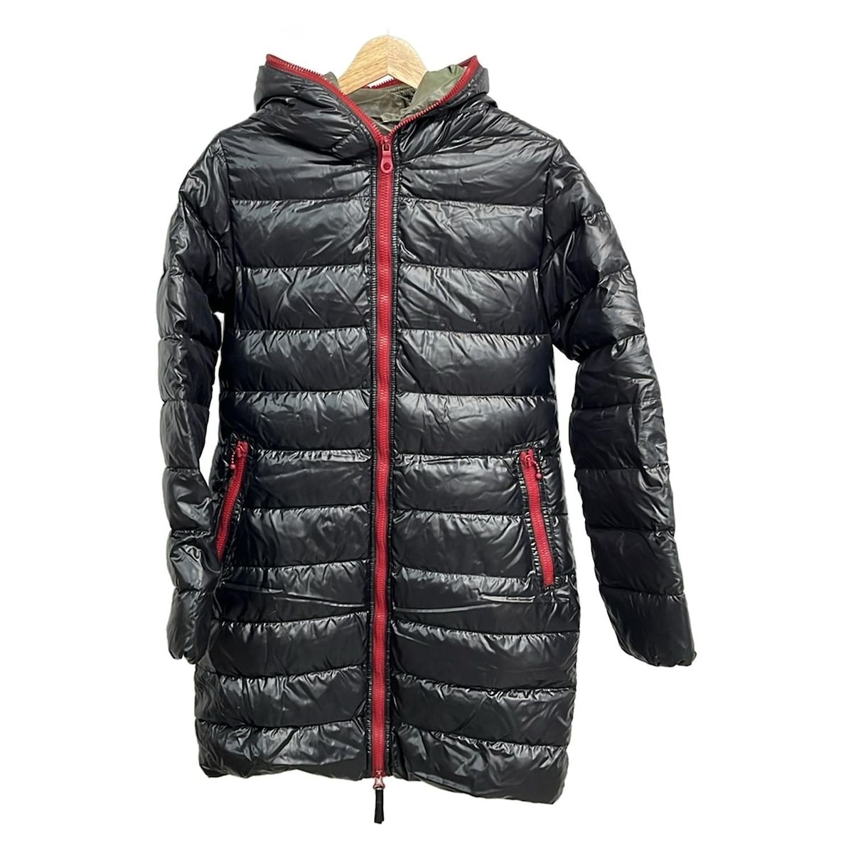 極美品デュベティカダウンコートアチェaceウール　チェルッティ GR 42 DUVETICA(デュベティカ) ダウンコート サイズ42 M レディース Ace