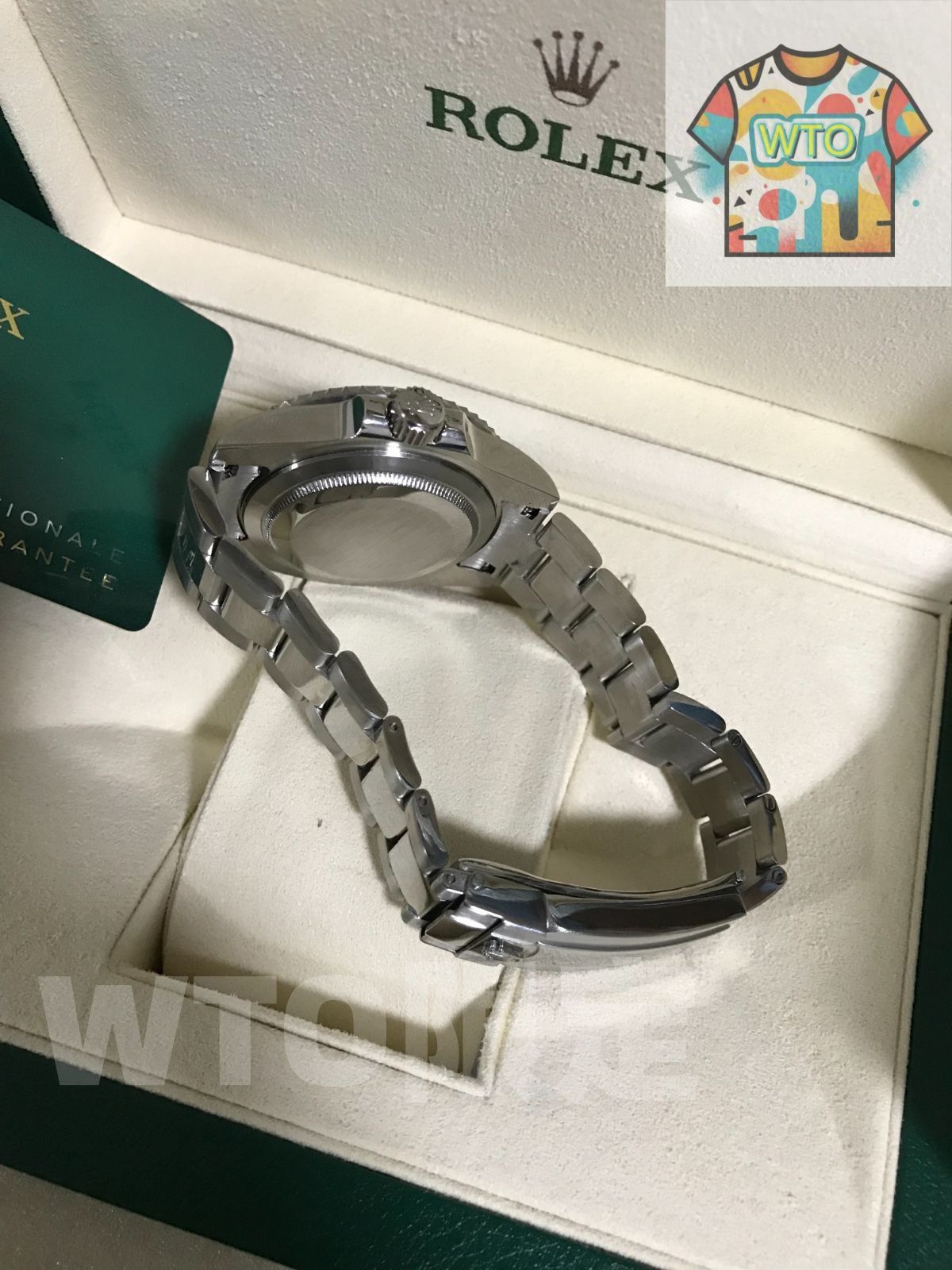  ご 大 です 自動巻き サブマリーナーデイト 116610型番 WTO通販 WTO店名をご ください WTO輸入 HAT 68 自動巻き時計 腕時計(アナログ)