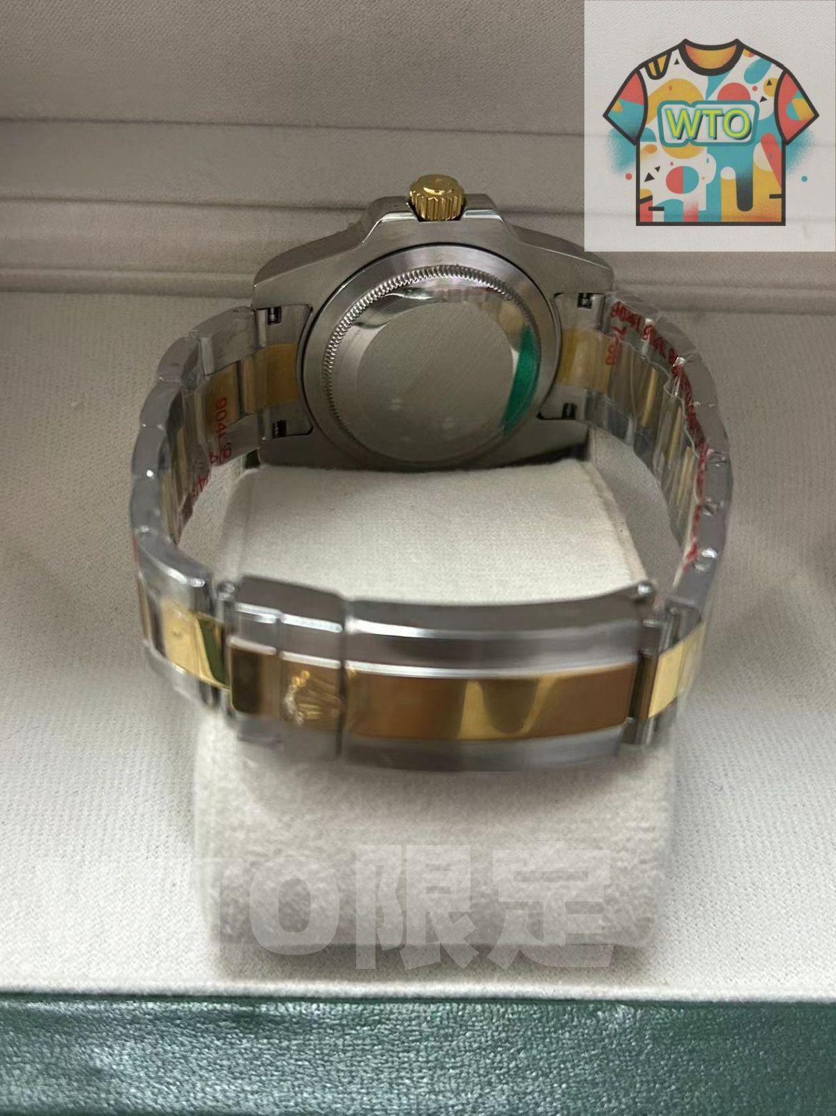  ご 大 です サブマリーナーデイト 116619LB 金青 自動巻き WTO通販 WTO店名をご ください WTO輸入 HHT25 吸湿性 自動巻き時計 腕時計(アナログ)