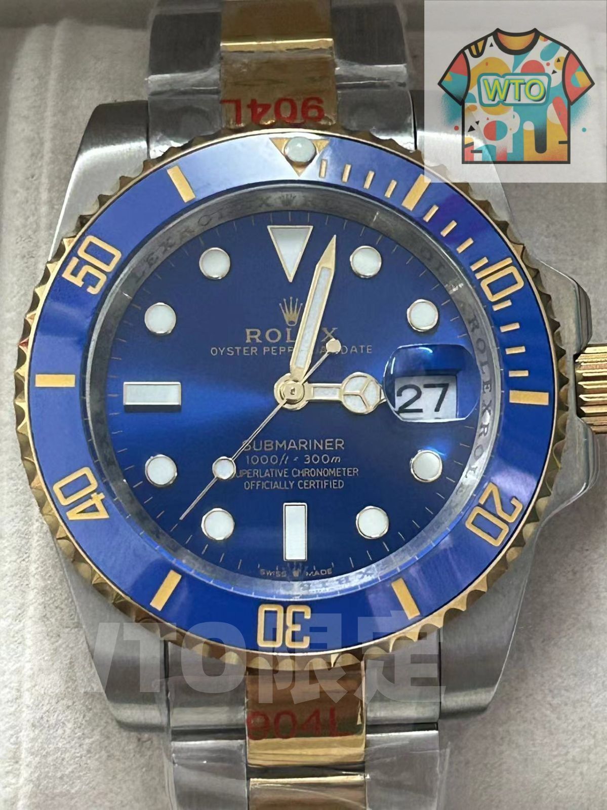 ご 大 です サブマリーナーデイト 116619LB 金青 自動巻き|WTO通販| -WTO店名をご ください-WTO輸入-HHT25