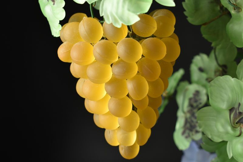 イタリア ヴェネチアンムラノガラス 葡萄のスタンドランプ☆ガラス工芸品 オブジェ 公式】アンティーク家具ラフジュ工房商品詳細ページビンテージ照明