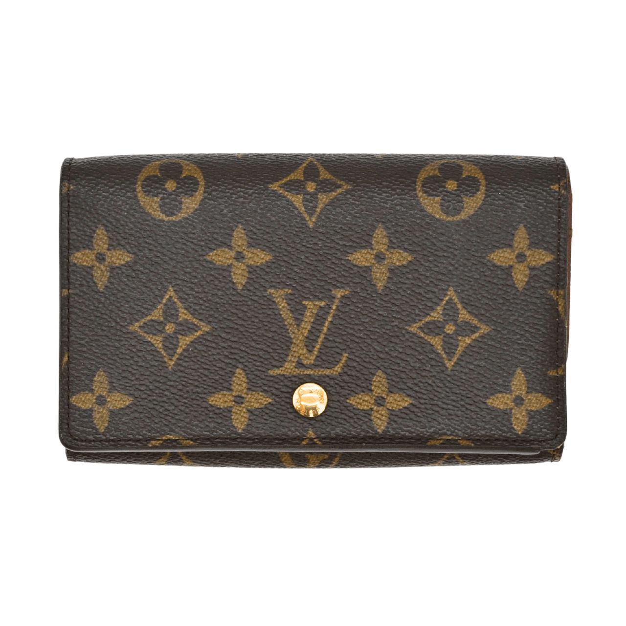 LOUIS VUITTON ルイヴィトン モノグラム ポルトフォイユ トレゾール 三つ折り財布 コンパクトウォレット L字ファスナー M61736 15659