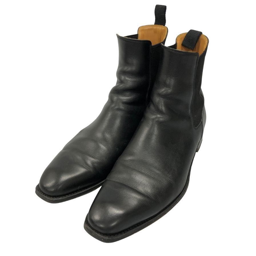 宮城興業 銀座田屋オーダー サイドゴアブーツ カーフ ブラック AFC6